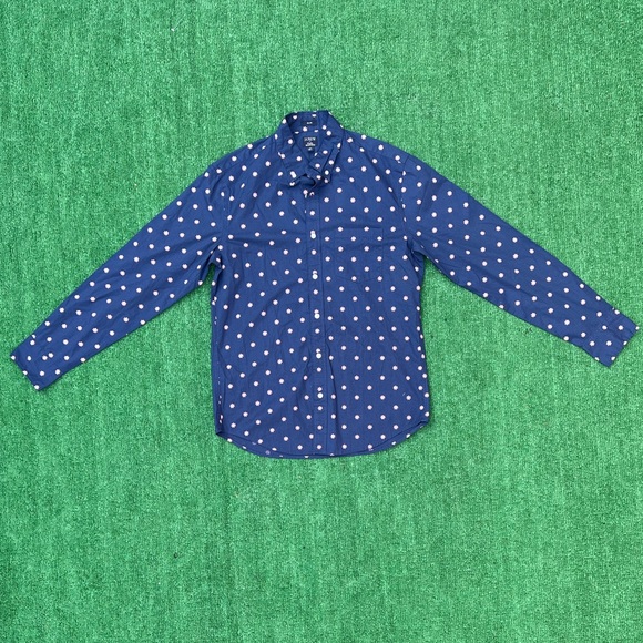 J. Crew Other - J.CREW Red Flower Patterned T-Shirt Long Sleeve